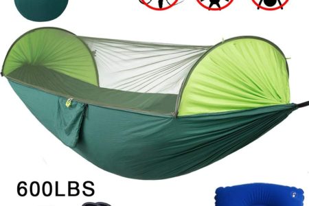 Anxin Camping Hammock with Mosquito Bug Netting