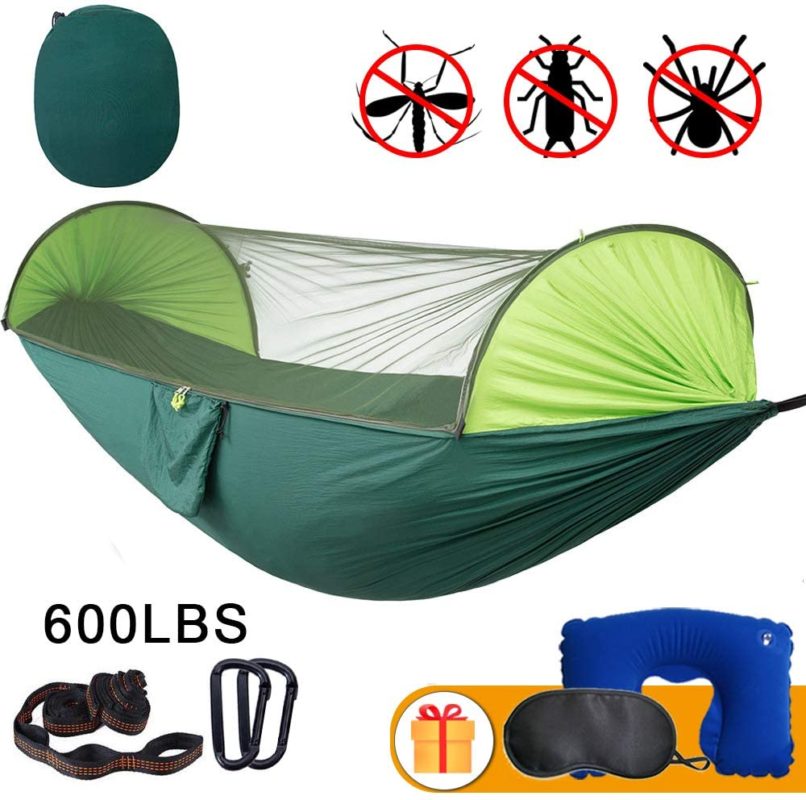 Anxin Camping Hammock with Mosquito Bug Netting