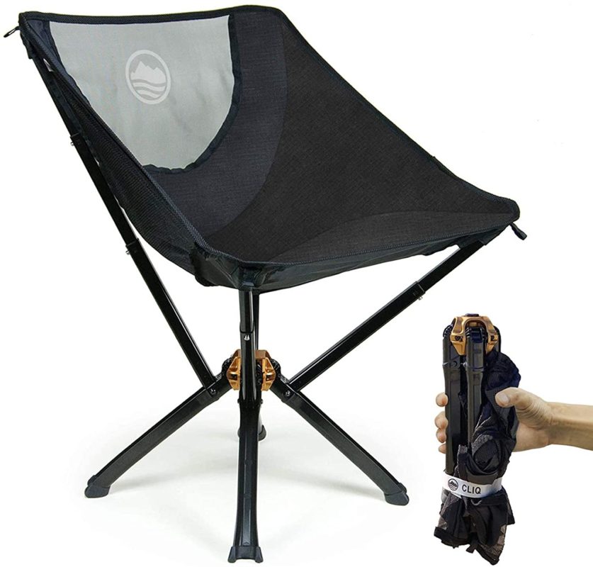 Cliq Camping Chair - Most Funded Portable Chair in Crowdfunding History