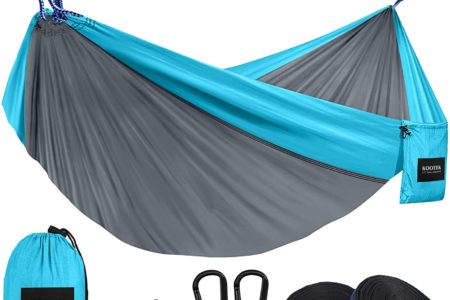 Kootek Camping Hammock Double & Single Portable Hammocks