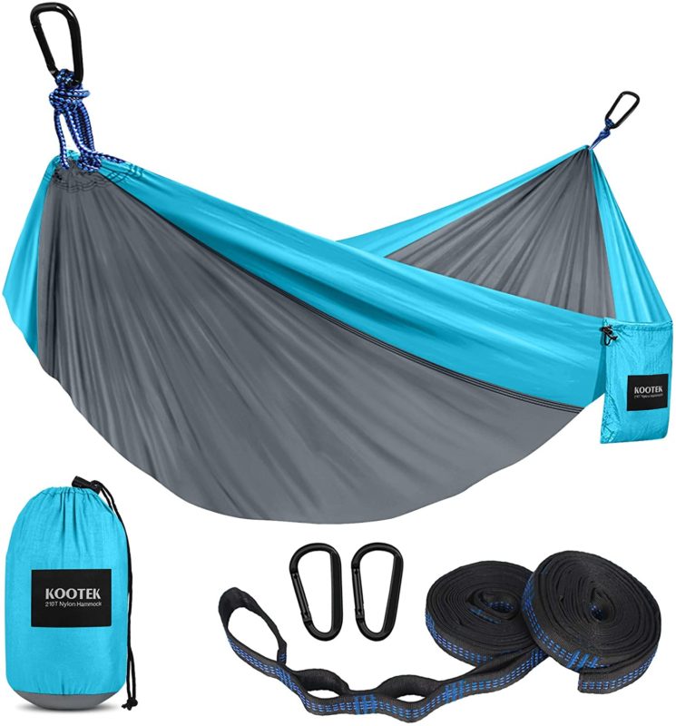 Kootek Camping Hammock Double & Single Portable Hammocks