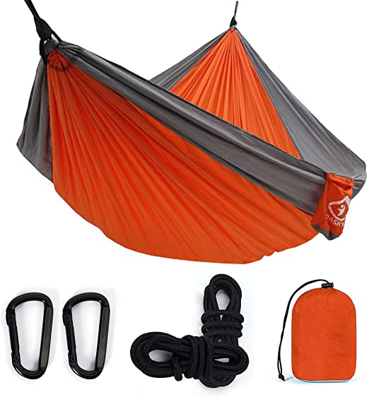 Oaskys Camping Hammock Double with 2 Tree Straps