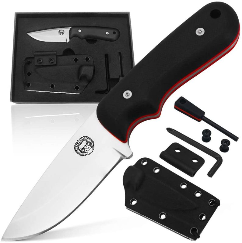 Survival Knife, Bushcraft Neck Knife