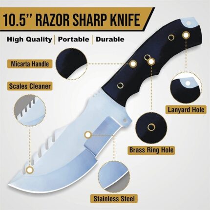 Fixed Blade Tracker Hunting Knife