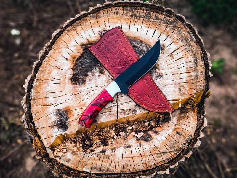 Stainless Steel Fix Blade Hunting Knife