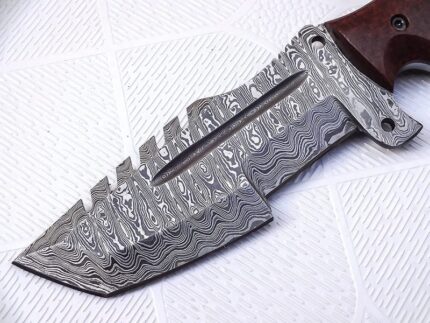 Fix Blade Damascus Steel Tracker Knife