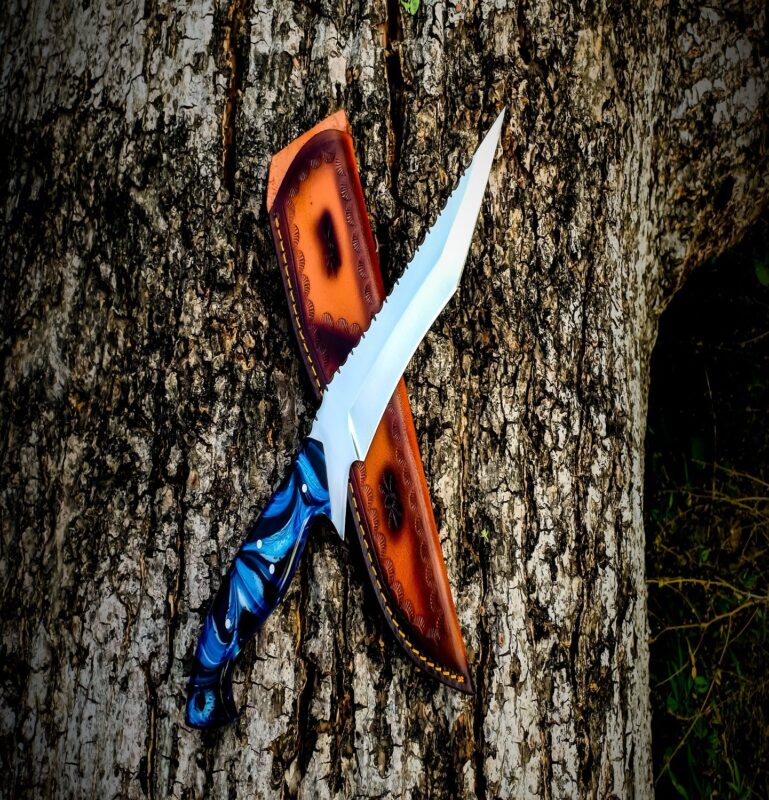 Custom Hunting Bowie Knife