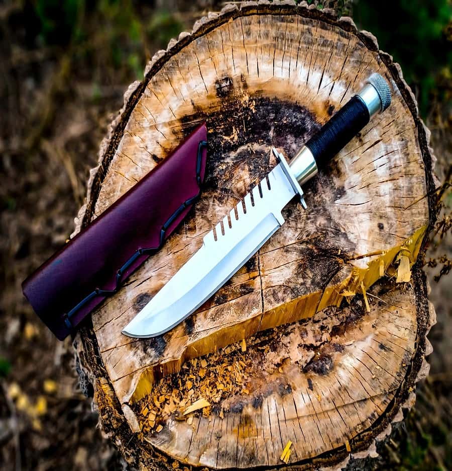 D2 Steel Commando Knife D2 Steel Commando Knife