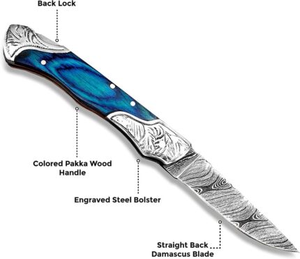 Fix Blade Folding Pocket Knife