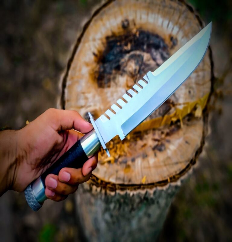 Handmade D2 Steel Commando Knife