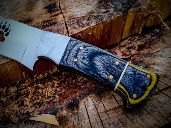 Handmade Steel Hunting Knife