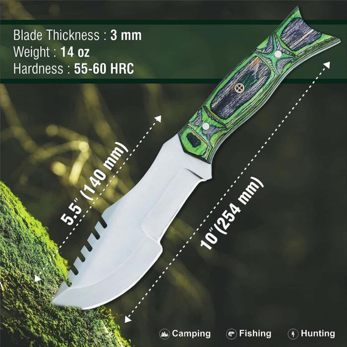 10 inch Full Tang Tracker Knife