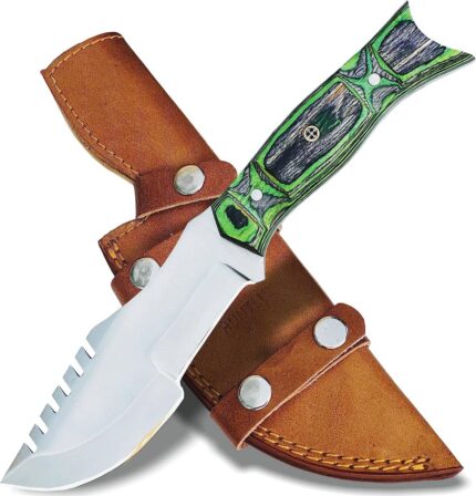 Handmade 10 inch Full Tang Tracker Knife