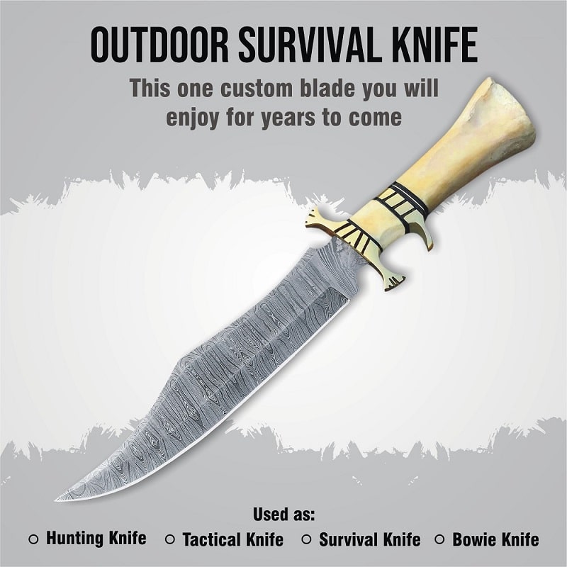 Handmade Fixed Blade Hunting Knives