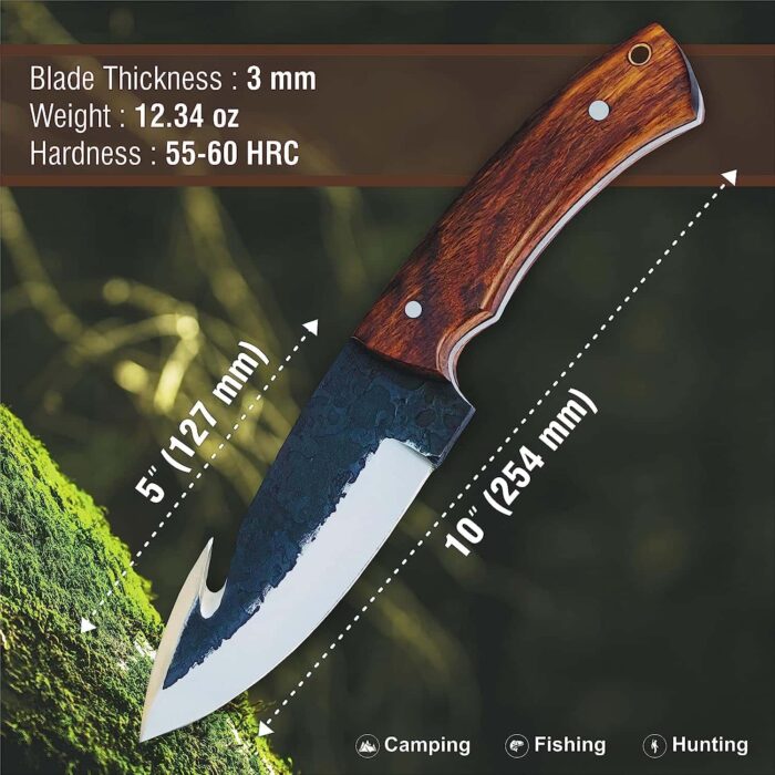 Handmade Gut Hook Knife