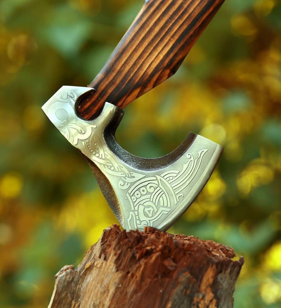 Battle Medieval AXE For Outdoor Battle Medieval AXE For Outdoor