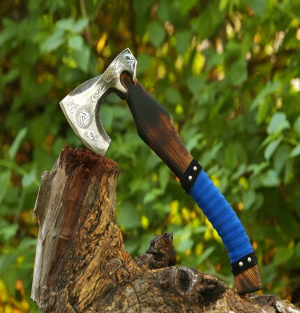 Handmade High Carbon Steel Medivial AXE