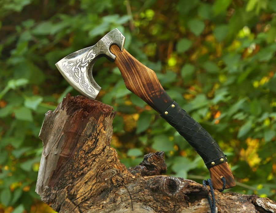Medieval AXE For Camping