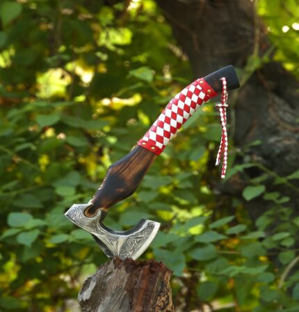 Medieval Viking Battle AXE For Outdoor